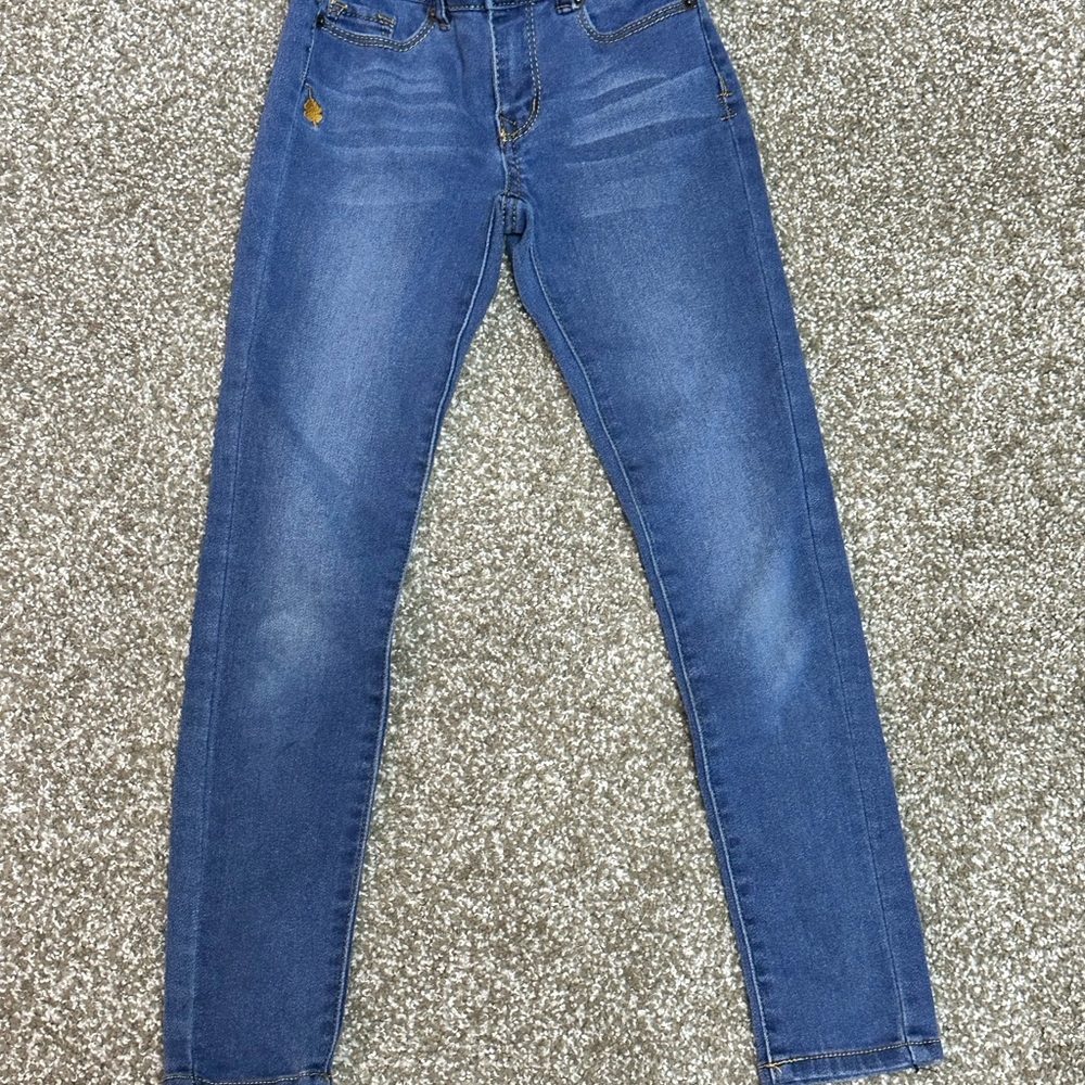 Lucky Brand Zoe Jeggings / Skinny Jeans - Girls Size 7 - Picture 3 of 8